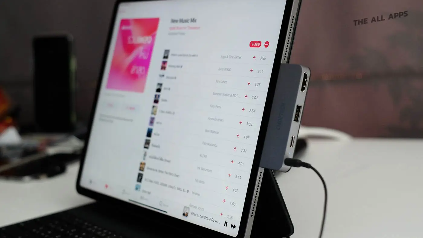 รีวิว Choetech USB C HUB 4 in 1 สำหรับ iPad Pro ต่อหูฟัง ต่อ HDMI มีพอร์ต USB, USB-C
