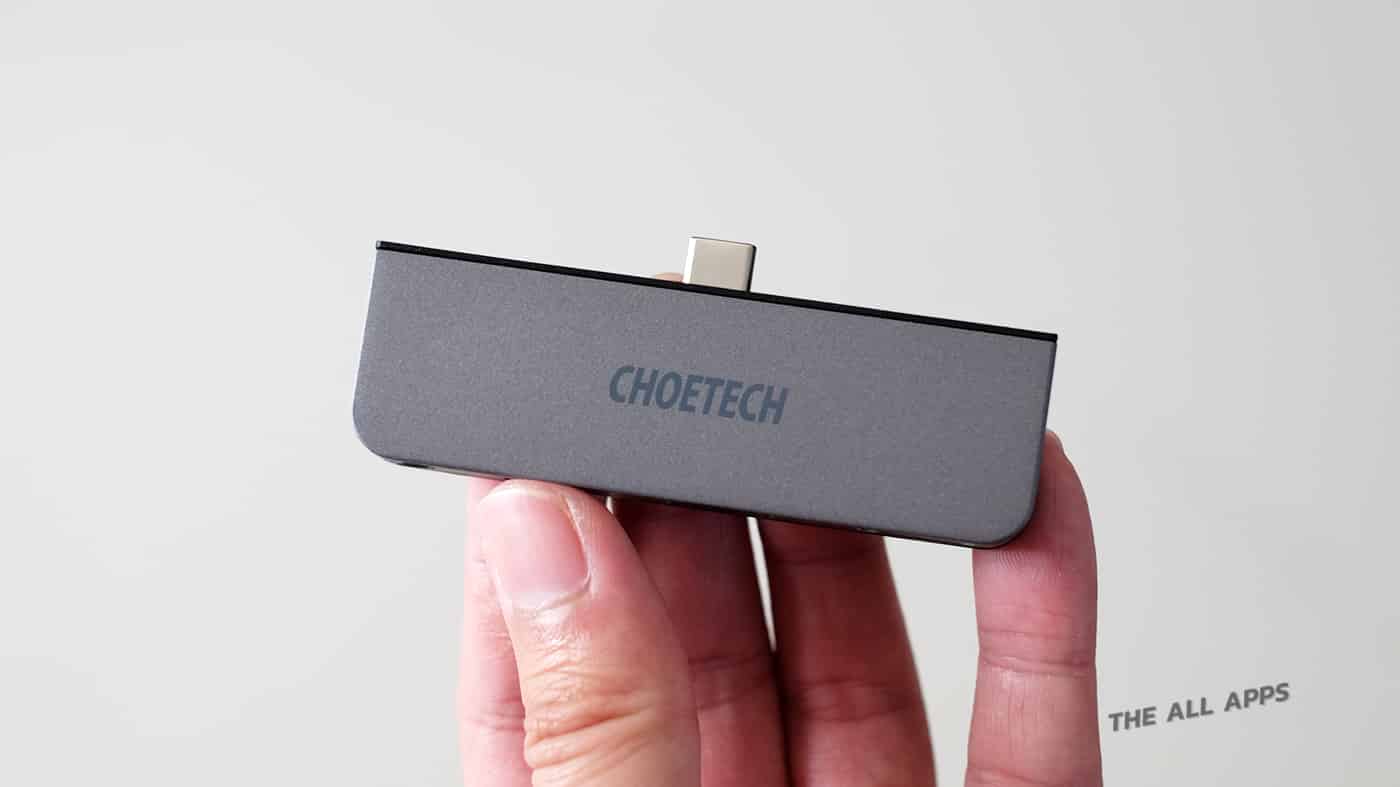 รีวิว Choetech USB C HUB 4 in 1 สำหรับ iPad Pro ต่อหูฟัง ต่อ HDMI มีพอร์ต USB, USB-C