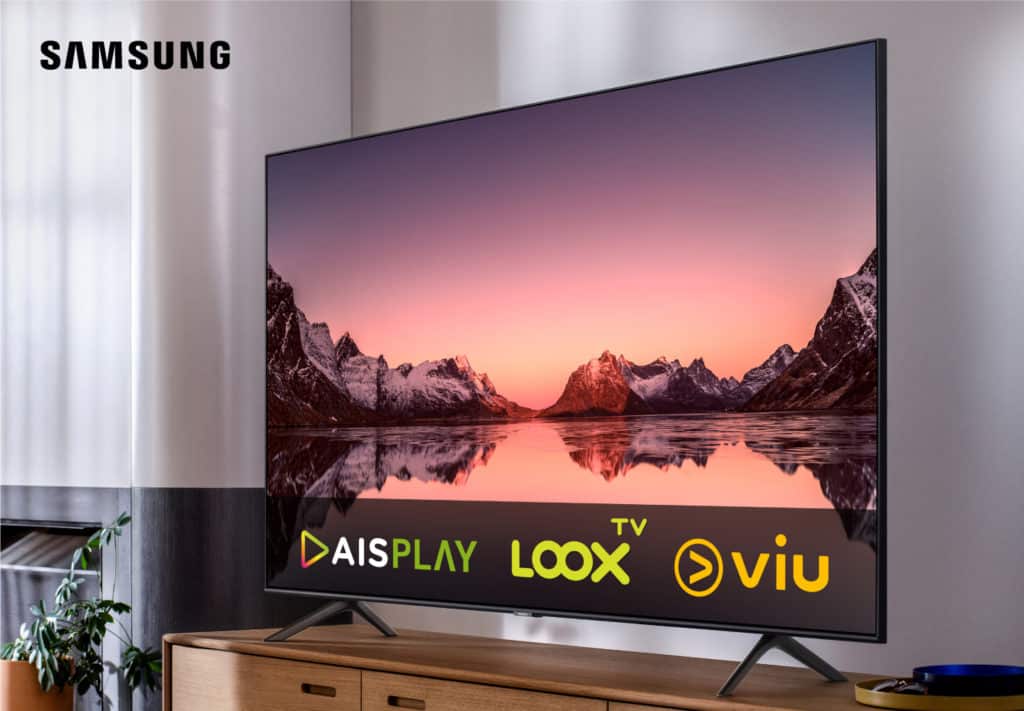 Samsung จับมือ AIS Play, LOOX TV และVIU ชมฟรี! บนทีวีซัมซุง นานสูงสุด 6 เดือน