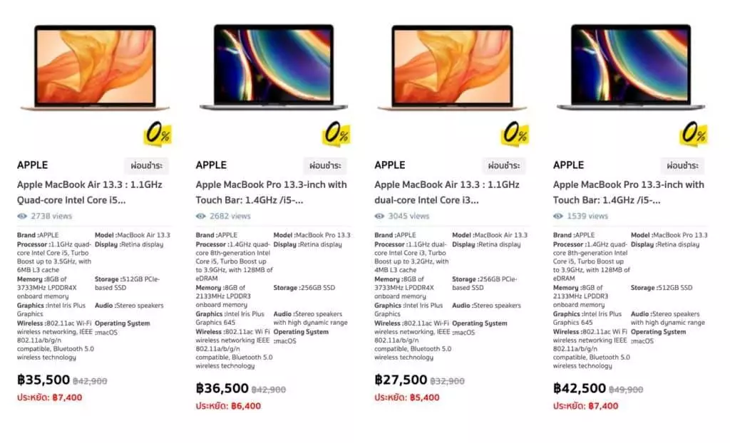 BNN.IN.TH จัดโปรพิเศษ MacBook Air และ MacBook Pro ลดสูงสุด 7,400 บาท วันนี้ - 31 ม.ค. นี้