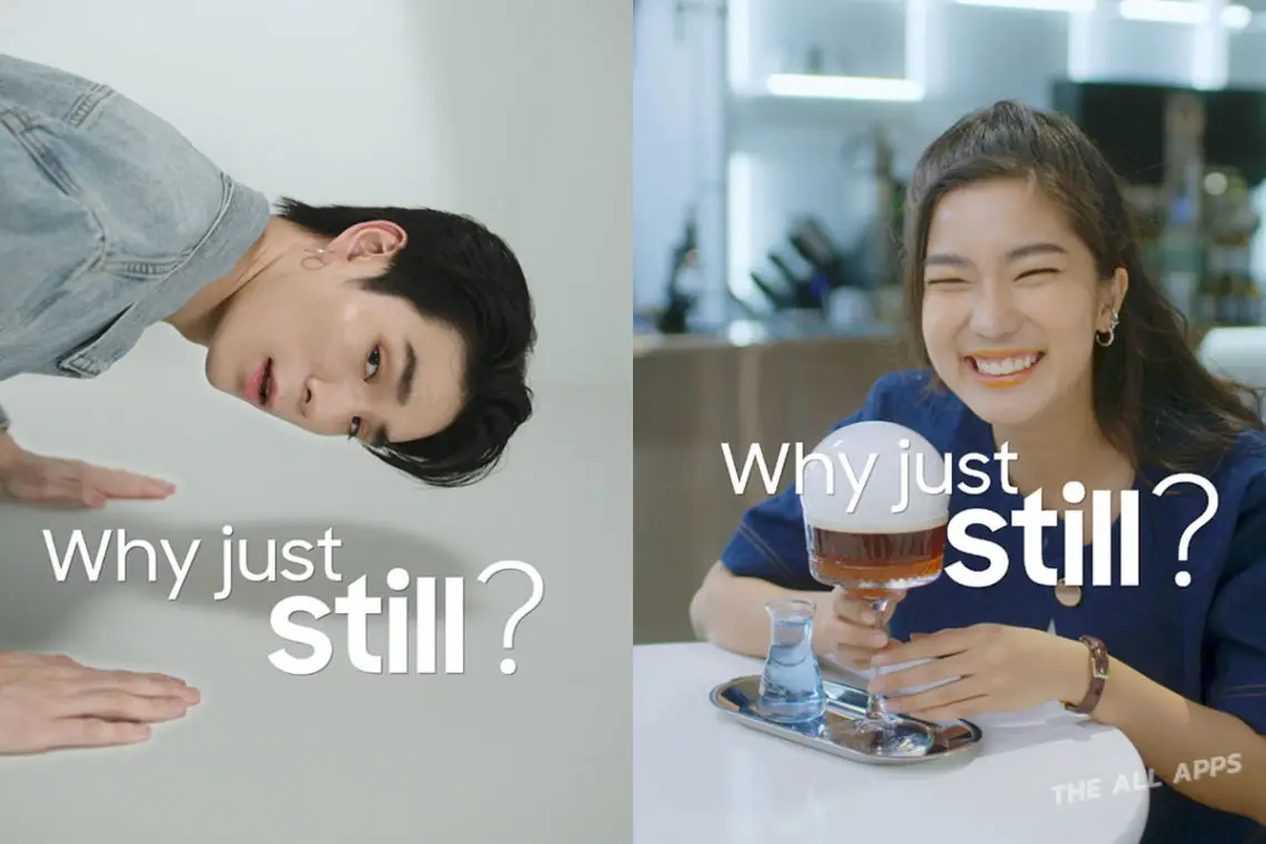 ซัมซุงปล่อยแคมเปญ ‘Why just still?’ โมเมนต์ที่ดีที่สุดไม่หยุดแค่ภาพนิ่ง ถ่ายทอดเรื่องราวได้เต็มอิ่มไปอีกขั้นด้วยคอนเทนต์วิดีโอ