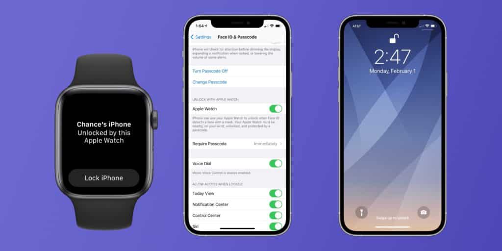 iOS 14.5 จะมาพร้อมฟีเจอร์การปลดล็อค iPhone ด้วย Apple Watch ในขณะสวมหน้ากาก และรองรับซิมคู่ 5G