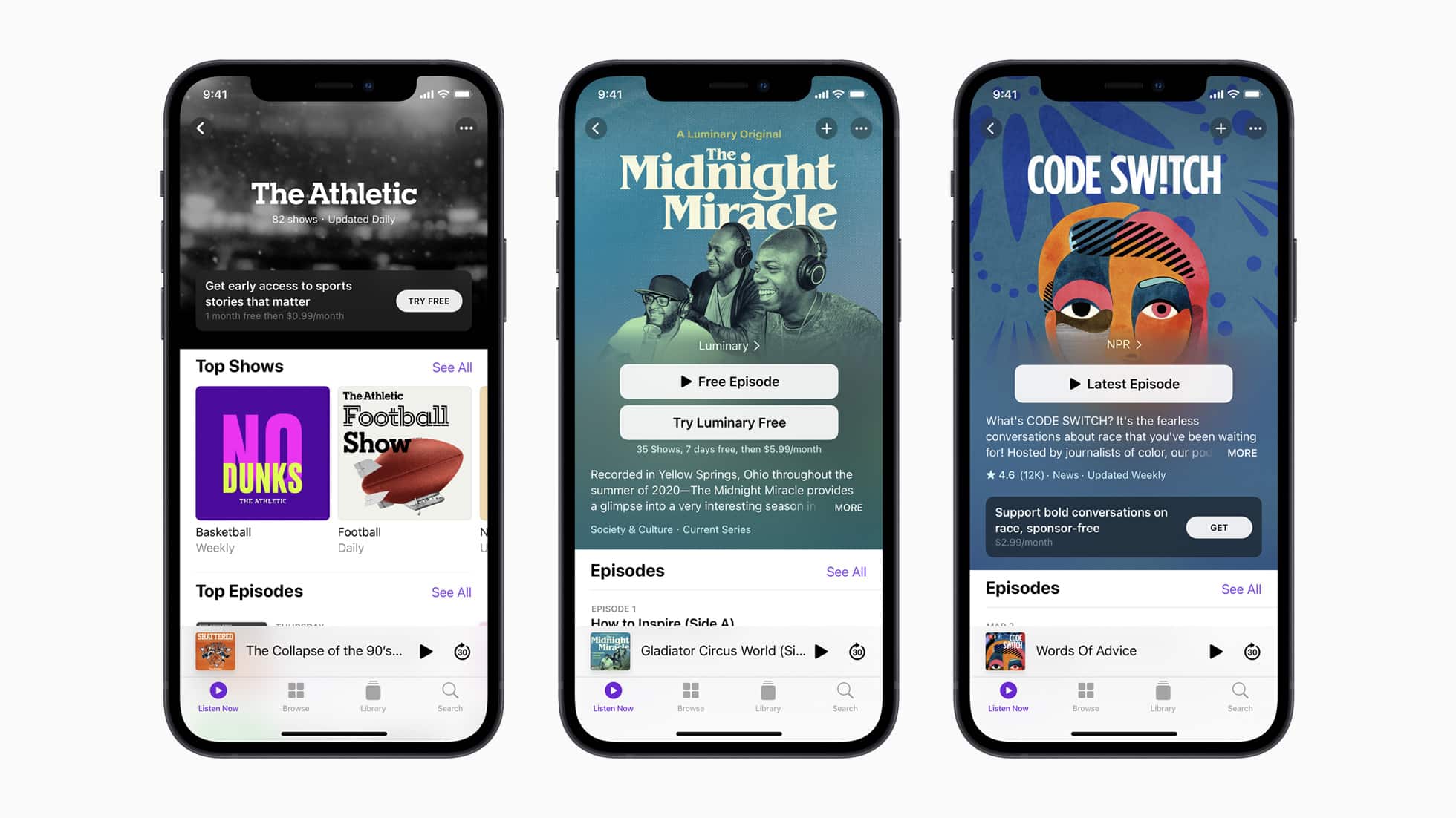 Apple เตรียมเปิดรูปแบบการสมัครสมาชิก Apple Podcasts