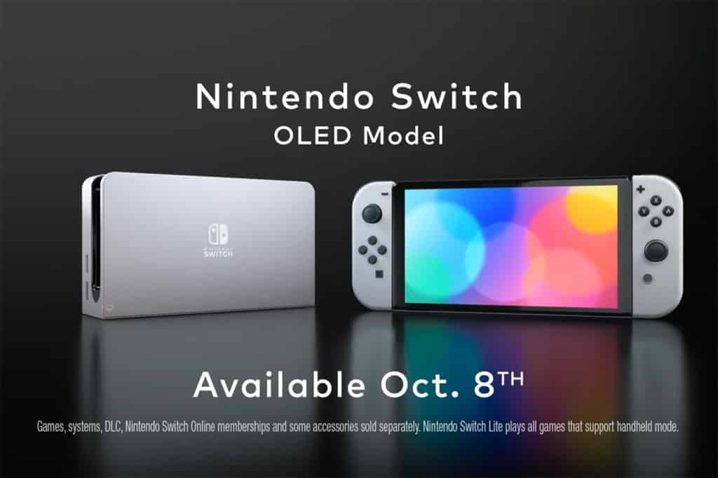 เปิดตัว Nintendo Switch (OLED model) หน้าจอดีขึ้น ใหญ่ขึ้น หน่วยความจำเยอะขึ้น วางขาย 8 ต.ค. นี้ ราคาประมาณ 11,300 บาท