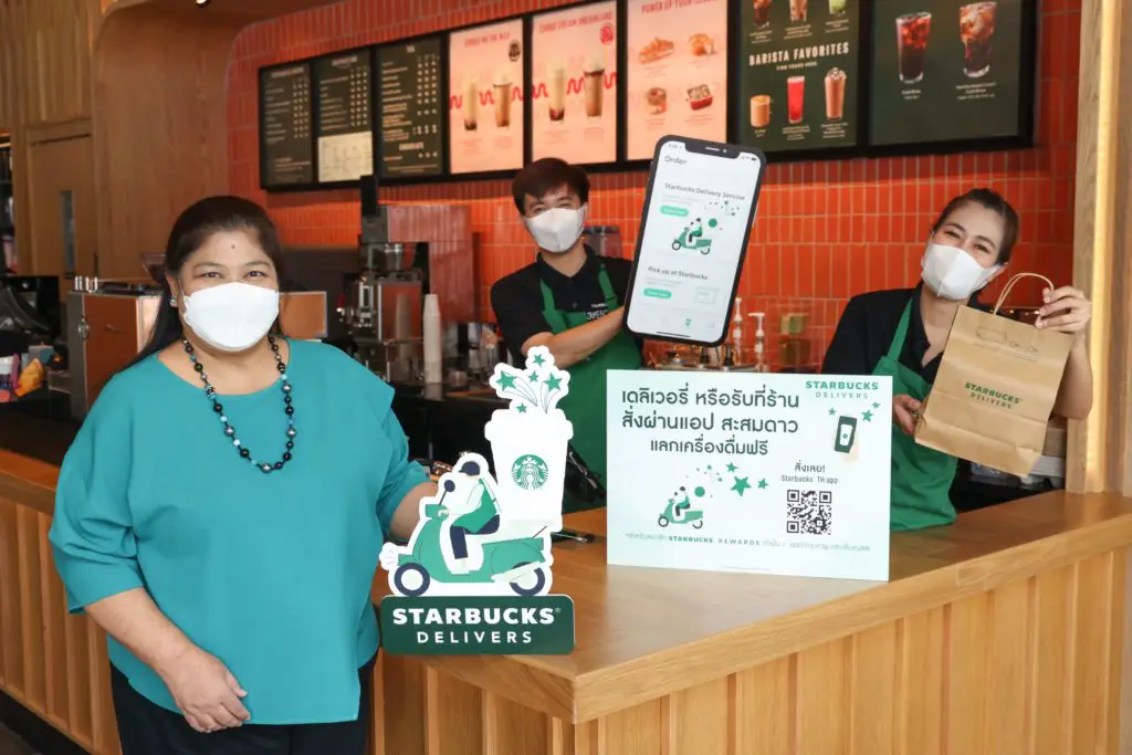 สตาร์บัคส์ เปิดตัว Starbucks Delivers บนแอป Starbucks Thailand บริการเดลิเวอรี่ส่งตรงถึงบ้าน