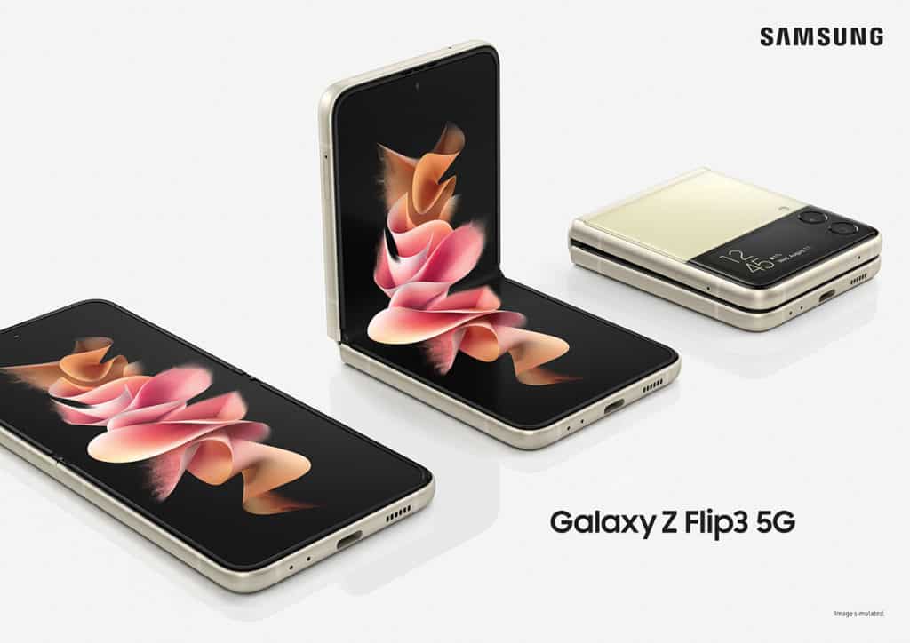 เปิดตัว Samsung Galaxy Z Flip3 สมาร์ตโฟนดีไซน์ฝาพับ ราคาเริ่มต้น 34,900 บาท