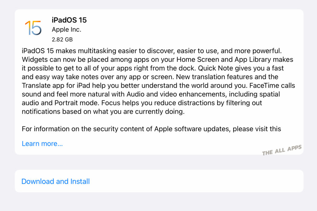 iPadOS 15 เปิดให้ผู้ใช้งาน iPad ได้อัปเกรดแล้ว มีอะไรใหม่? ดูได้ที่นี่