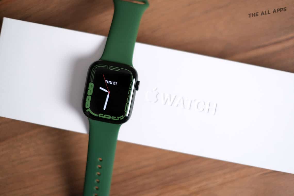 แกะกล่อง พรีวิว Apple Watch Series 7 ตัวเรือนอะลูนิเนียม สีเขียว ขนาด 45 มม. รุ่น GPS + Cellular จะสวยงามแค่ไหน มาชม