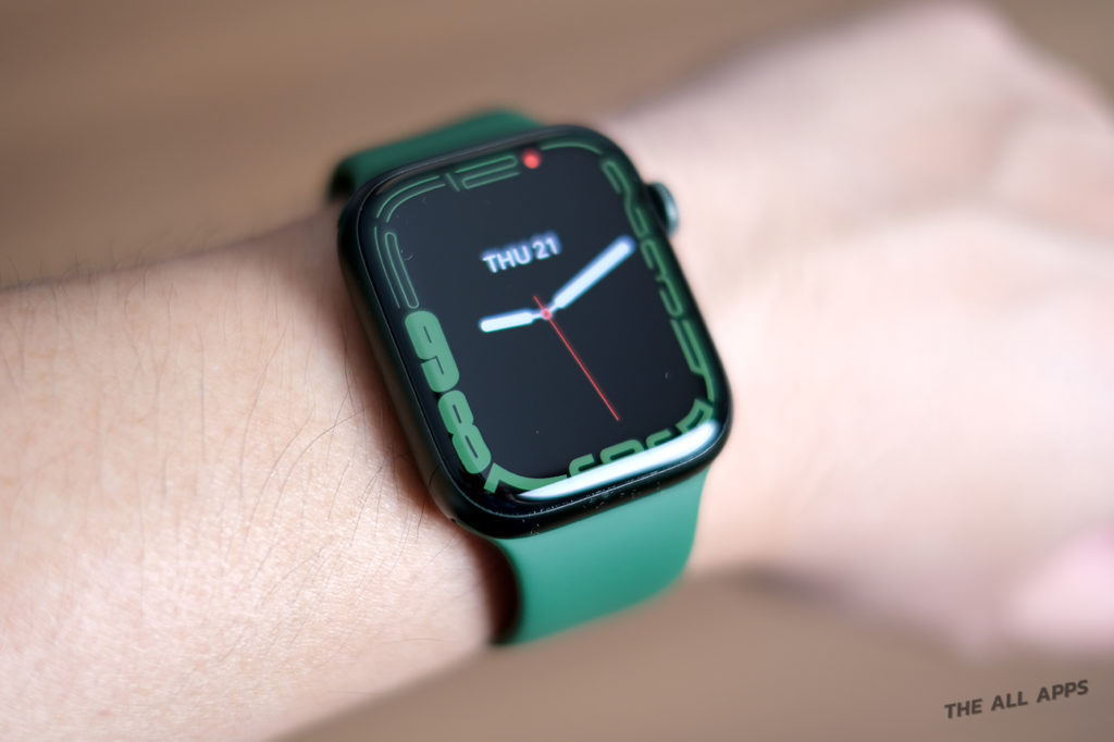 พรีวิว Apple Watch Series 7 ตัวเรือนอะลูนิเนียม สีเขียว ขนาด 45 มม. รุ่น GPS + Cellular