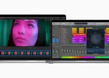 Final Cut Pro เนเธฅเธฐ Logic Pro เธญเธฑเธเนเธเธเธฃเธญเธเธฃเธฑเธเธเธฒเธฃเธเธณเธเธฒเธเธเธตเนเธเธฃเธเธเธฅเธฑเธเธกเธฒเธเธเธถเนเธเธเธฑเธเธเธดเธ M1 Pro เนเธฅเธฐ M1 Max