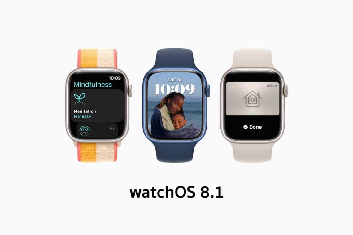 Apple ปล่อย watchOS 8.1 ออกมาปรับปรุงและแก้ไขข้อบกพร่อง