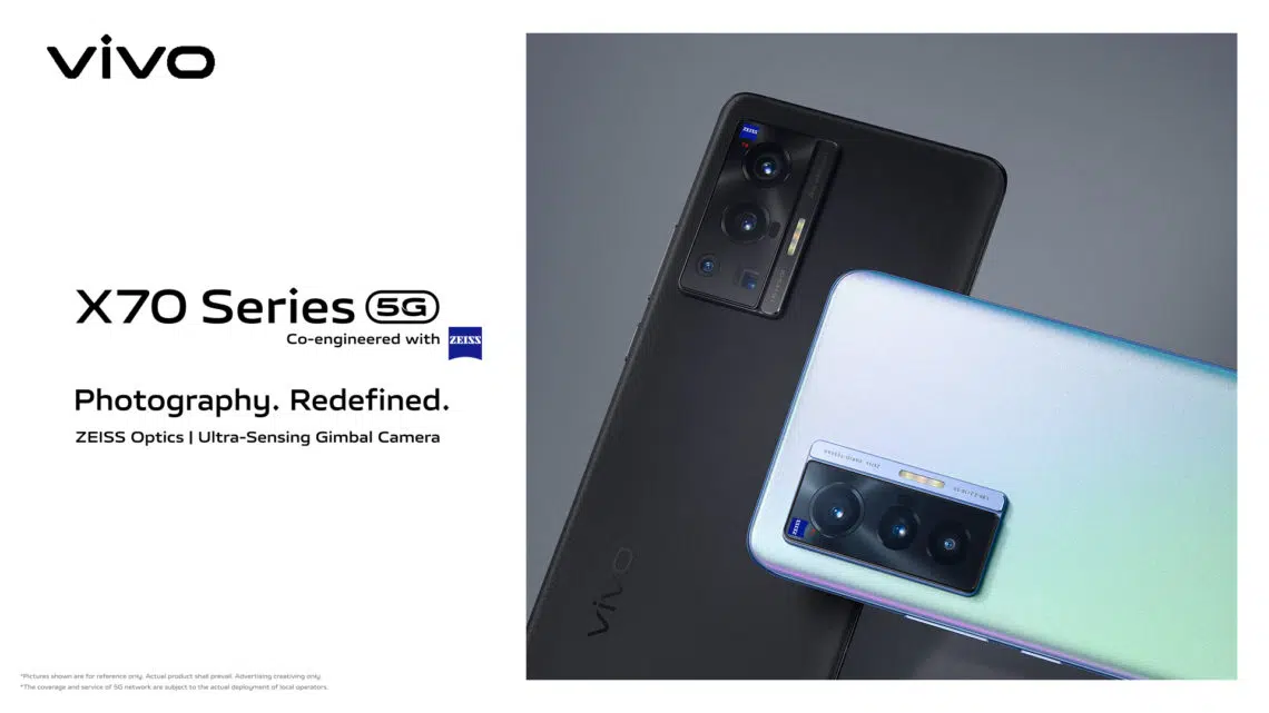 vivo เปิดตัว X70 Series 5G