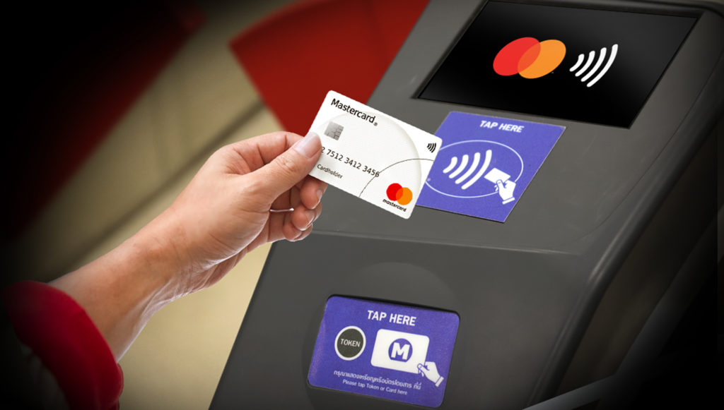 Mastercard ร่วมกับ รฟม และธนาคารกรุงไทย นำร่องระบบแตะจ่ายค่าโดยสารรถไฟฟ้า MRT แบบไร้สัมผัส