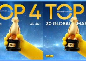 realme เธเธขเธฑเธเธเธถเนเธเธชเธนเน Top 4 เนเธเธเธฅเธฒเธเธเธฃเธฐเนเธเธจเนเธเธข เนเธฅเธฐเธเธถเนเธเธชเธนเน TOP 5 เนเธเธขเธธเนเธฃเธเธเธฐเธงเธฑเธเธเธเนเธเนเธเธเธฃเธฑเนเธเนเธฃเธ เนเธเนเธเธฃเธกเธฒเธชเธเธตเน 4 เธเธต 2564 ย
