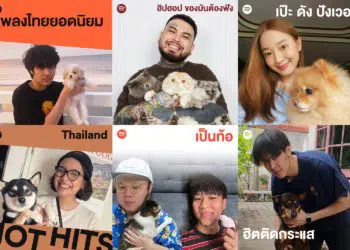 เธเธเธเนเธญเธเน เธชเธฑเธเธงเนเนเธฅเธตเนเธขเธเธชเธธเธเธฃเธฑเธเธชเธธเธเธซเธงเธเธเธญเธ 6 เธจเธดเธฅเธเธดเธเนเธเธขเธเธเนเธเธฅเธขเนเธฅเธดเธชเธเน Spotify เธเนเธญเธเธฃเธฑเธเธงเธฑเธเธชเธฑเธเธงเนเนเธฅเธตเนเธขเธ (National Pet Day)