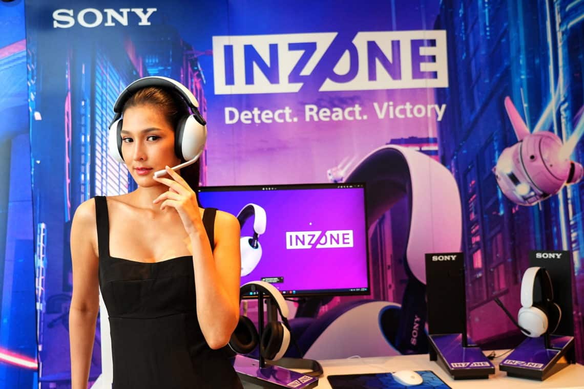 โซนี่ไทยรุกตลาดเกมมิ่งเกียร์ ส่งหูฟังสำหรับเล่นเกมภายใต้แบรนด์ INZONE โดดเด่นด้วยเทคโนโลยี 360 Spatial Sound