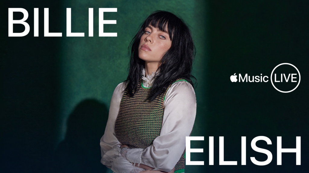 Apple Music Live ขอนำเสนอการแสดงพิเศษจาก Billie Eilish สดจาก O2 Arena ในลอนดอน ชมสดวันที่ 1 ตุลาคมนี้