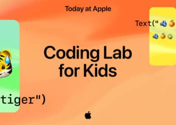 Apple เพิ่มเซสชั่น "การทดลอง เขียนโค้ดสำหรับเด็ก เขียนแอปตัวแรก" ใน Today at Apple