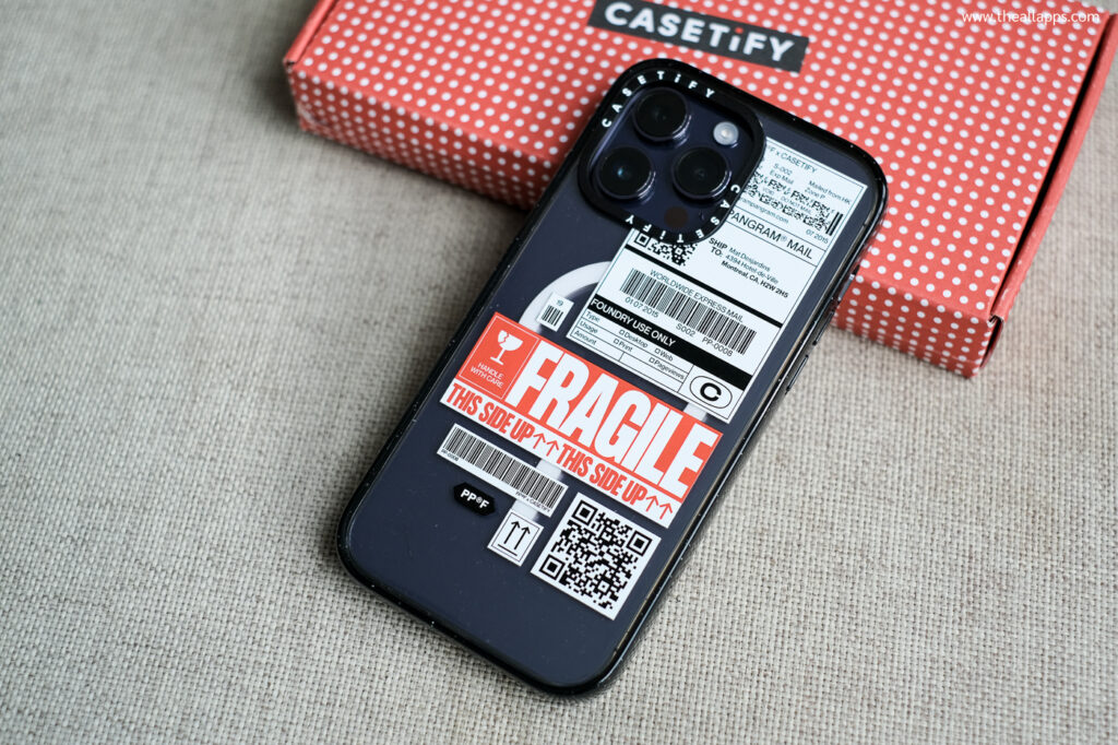 รีวิว CASETiFY PP-0008 เคสกันกระแทกสำหรับ iPhone 14 Pro Max รองรับ Magsafe