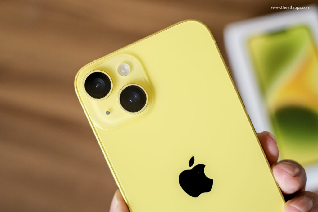 พรีวิว iPhone 14 สีเหลือง เครื่องศูนย์ไทย
