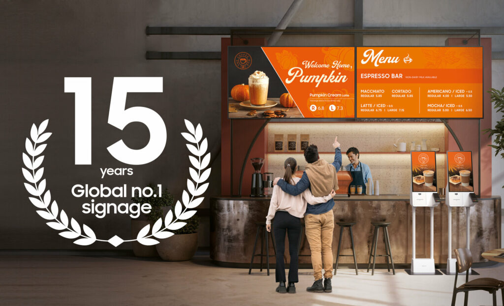 Samsung ครองแชมป์อันดับ 1 ตลาดจอโฆษณาดิจิทัลทั่วโลก 15 ปีซ้อนติดต่อกัน