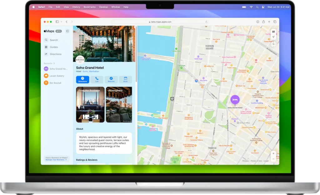 Apple Maps บนเว็บเปิดให้ใช้งานในรุ่นเบต้าแล้ว