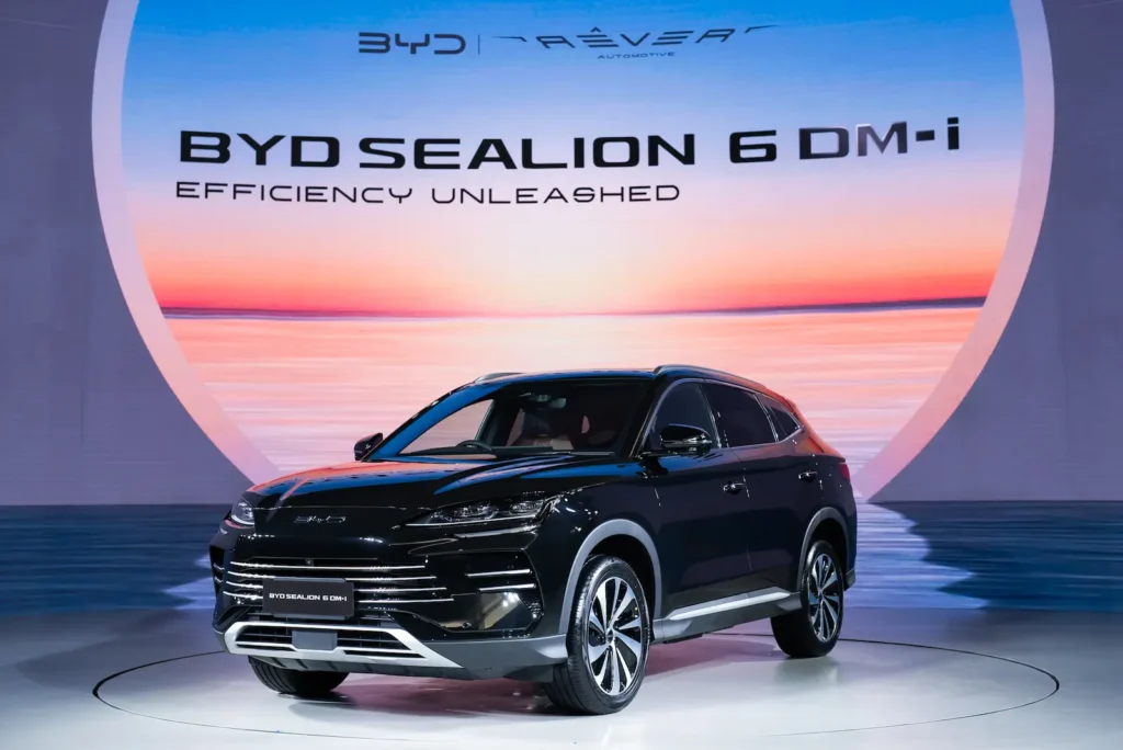 เปิดตัว BYD SEALION 6 DM-i Super Hybrid ประเดิมยนตรกรรม Plug-in Hybrid เอกสิทธิ์เฉพาะจาก BYD รุ่นแรกที่ผลิตในไทย