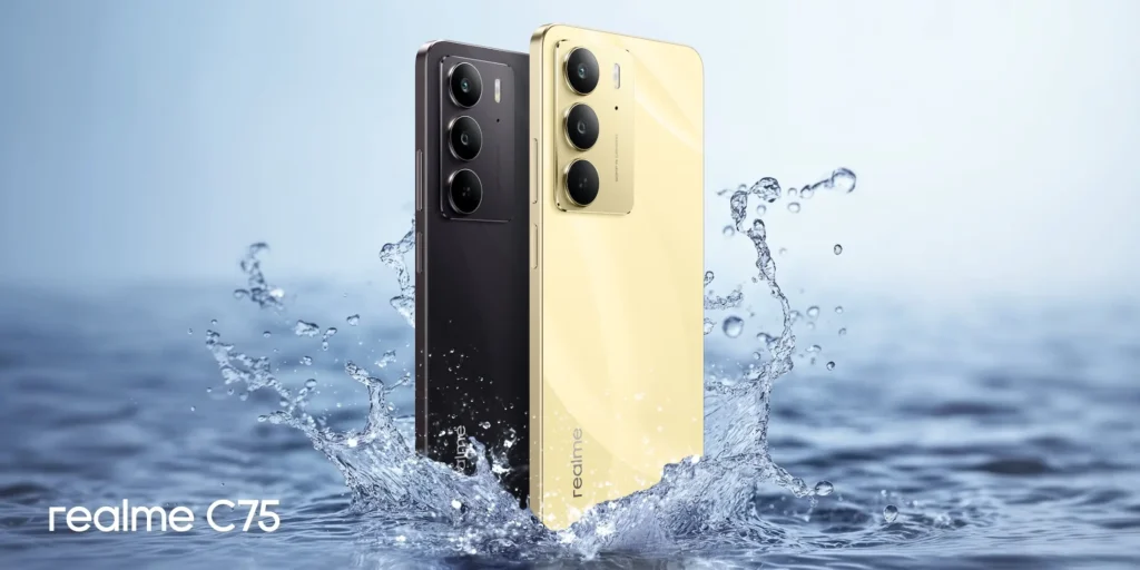 เปิดตัว realme C75 สมาร์ตโฟนทนน้ำ ทนกระแทกขั้นสุด IP69 มาตรฐาน TÜV Rheinland Rugged Smartphone รุ่นแรกของโลก ในราคาเริ่มต้น 5,999 บาท