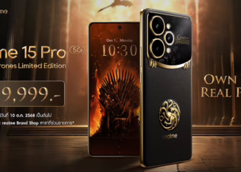 เปิดตัว “realme 15 Pro Game of Thrones Limited Edition” ปลดล็อกพลังของคนรุ่นใหม่ ภายใต้คอนเซ็ปต์ Own Your Real Power! แฟน ๆ ชาวไทยเตรียมเป็นเจ้าของในราคา 19,999 บาท