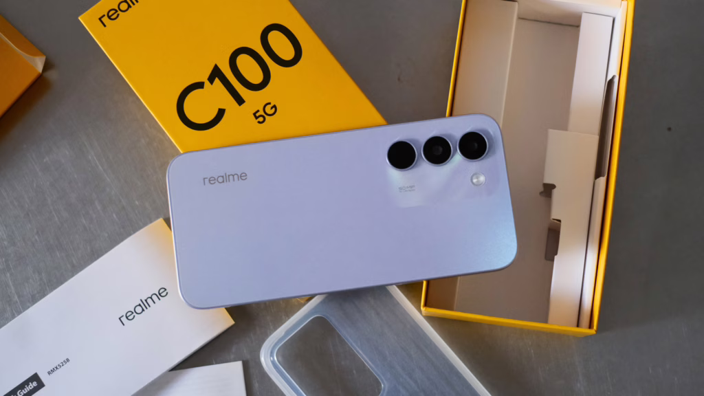 realme C100 5G สมาร์ตโฟนมือถือจอมแกร่งระดับ Military-Grade แบต 7000mAh สุดอึด