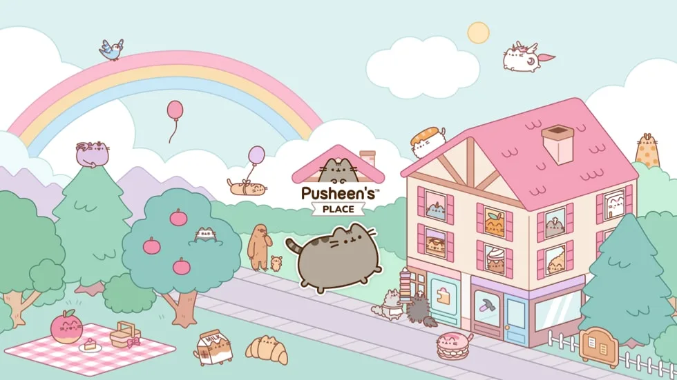 ภาพเกม Pusheen’s Place บน Apple Arcade