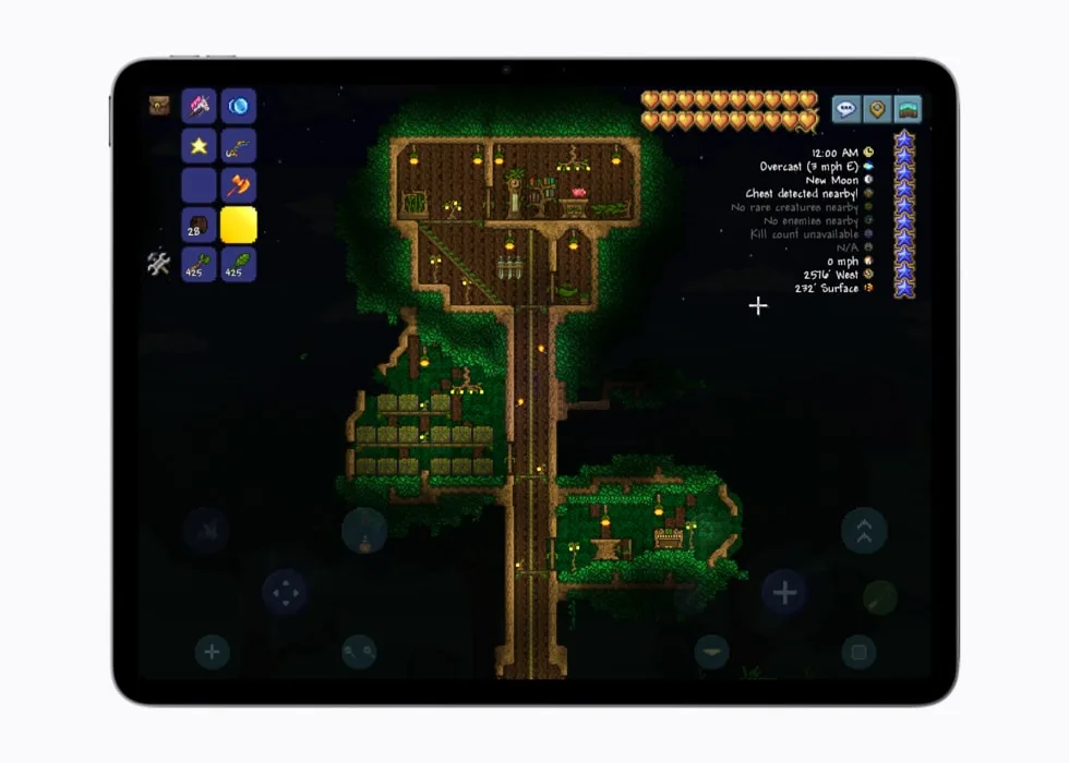 ภาพเกม Terraria+ บน Apple Arcade