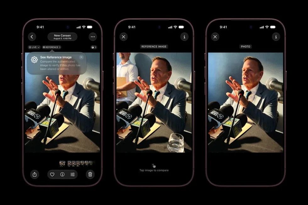 Apple Reference Image บน iPhone 18 Pro