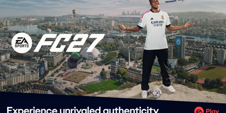 ภาพโปรโมต EA Sports FC 27 และ EA Play Trial