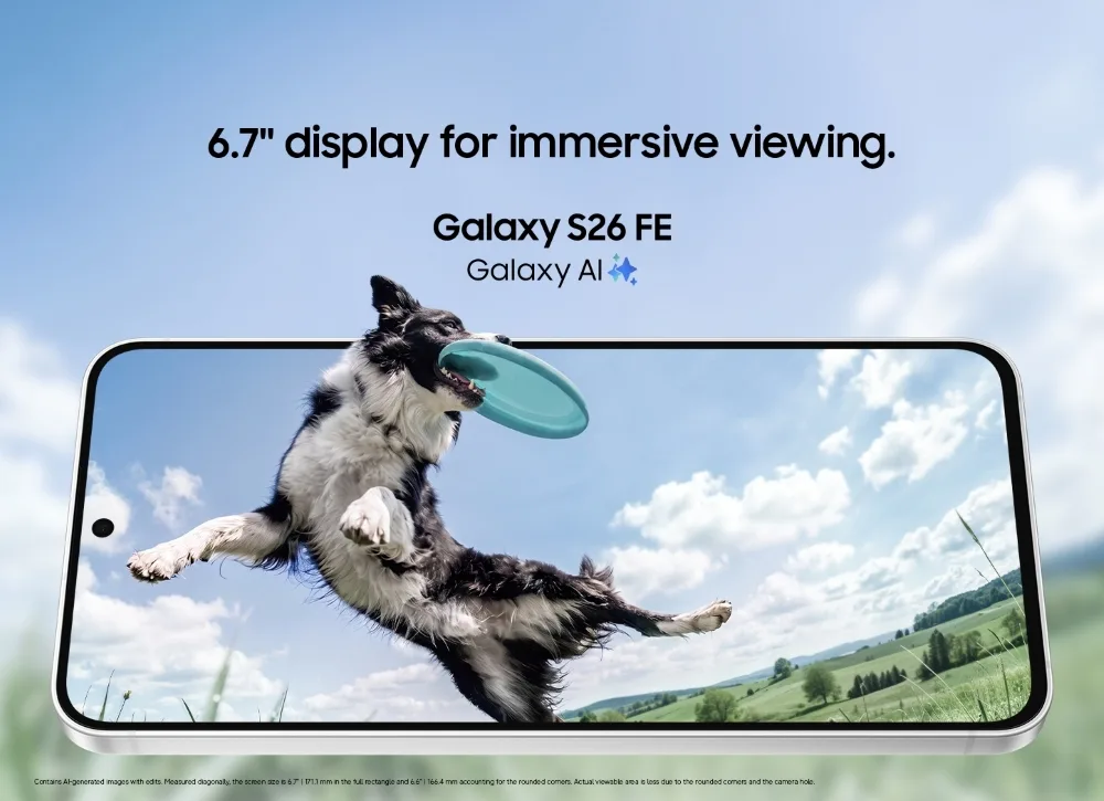 Samsung Galaxy S26 FE สมาร์ตโฟนรุ่นใหม่พร้อม One UI 9
