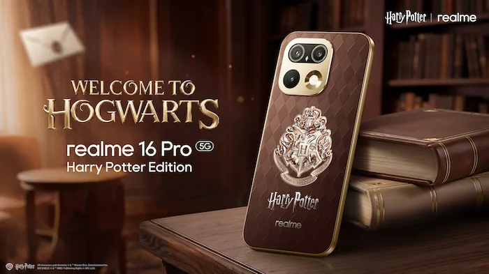 realme เผยโฉมดีไซน์แห่งฮอกวอตส์บน realme 16 Pro Harry Potter Edition ก่อนงานเปิดตัววางจำหน่ายเพียง 5,000 ชุดทั่วโลก