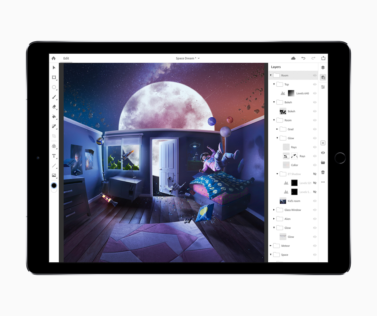 Adobe เปิดตัว Photoshop CC สำหรับ iPad เปิดไฟล์ PSD ได้แล้ว
