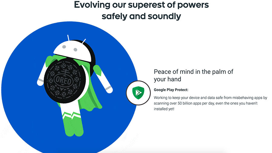 Android Oreo Google Play Protect