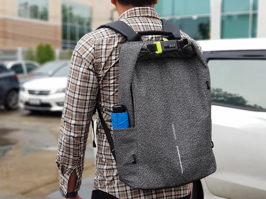 รีวิว กระเป๋าเป้นิรภัย Bobby Urban Anti Theft Pantip