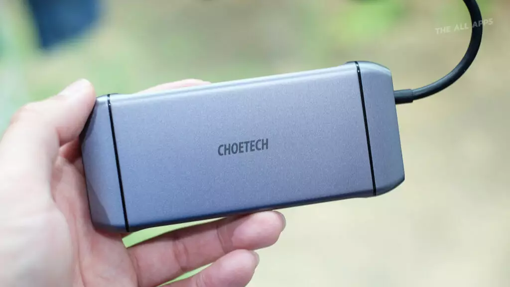 CHOETECH 9 in 1 USB-C Multiport Adapter
