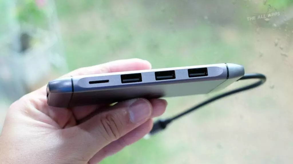 CHOETECH 9 in 1 USB-C Multiport Adapter