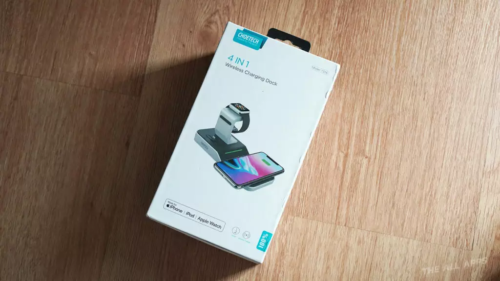 รีวิว CHOETECH T316 แท่นชาร์จ 4 in 1 ชาร์จ iPhone ไร้สาย, Apple Watch และ AirPods ในเครื่องเดียว