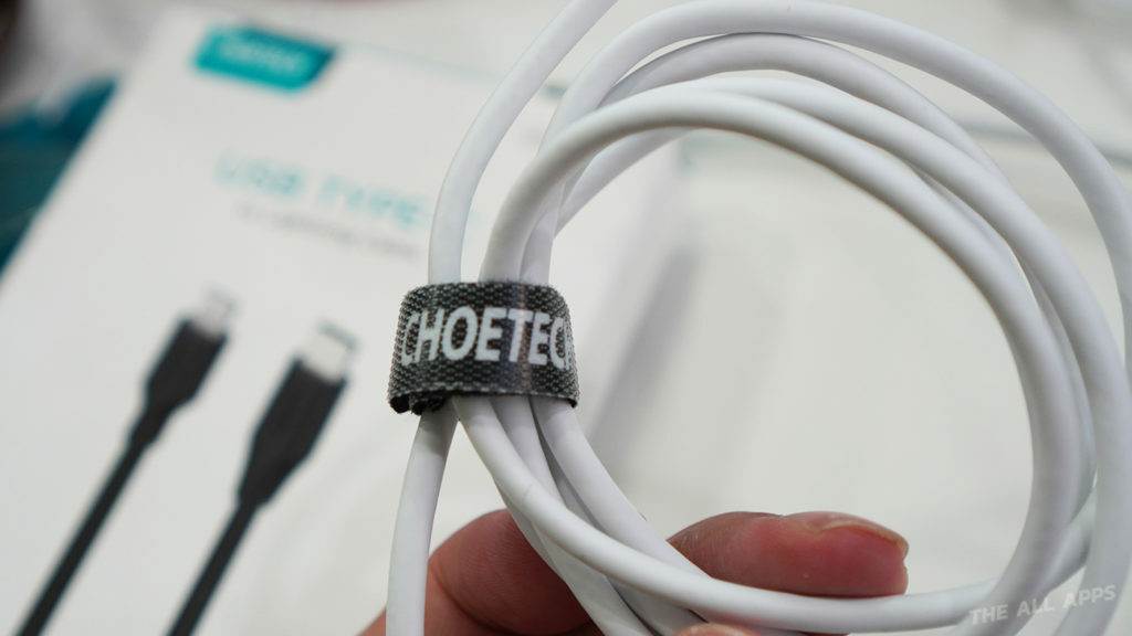 รีวิว สายชาร์จ CHOETECH USB C to Lightning Cable IP0036 ผ่านมาตรฐาน MFi รับรองโดย Apple ยาว 2m