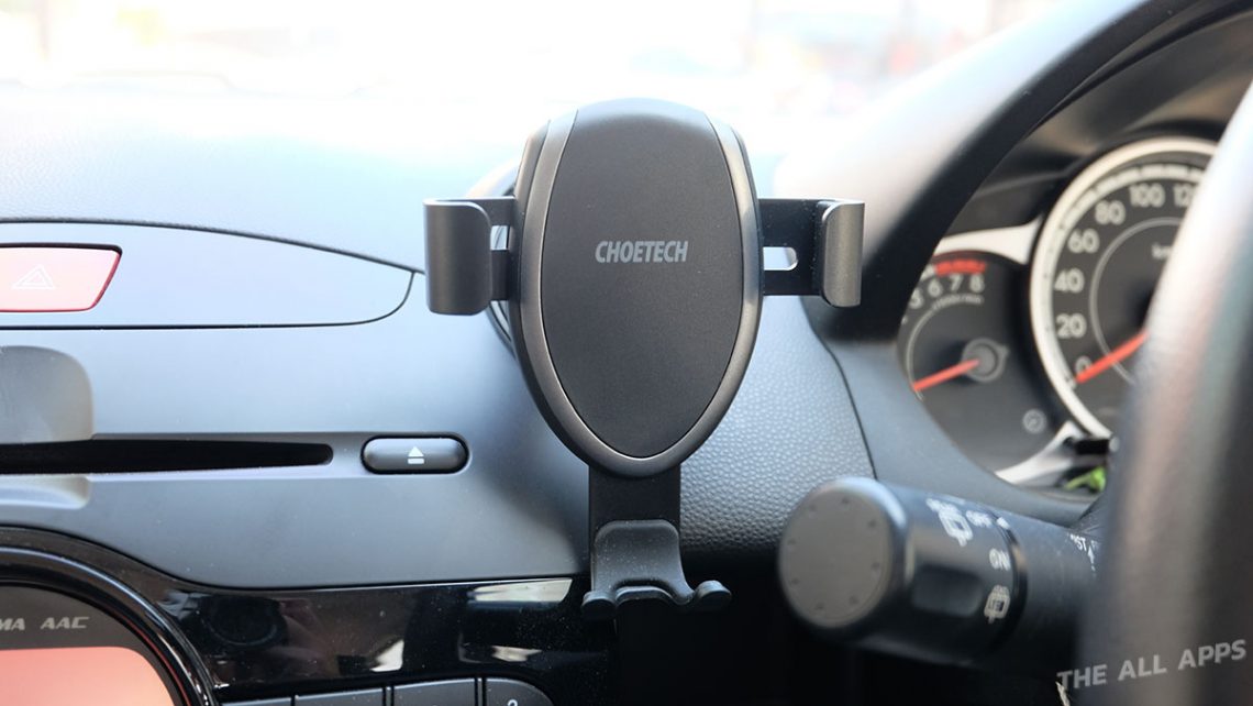 รีวิว CHOETECH Wireless Charger Car Mount แท่นชาร์จไร้สายในรถยนต์