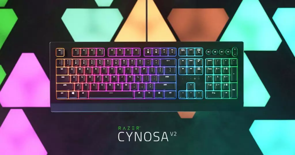 Razer Cynosa V2 คีย์บอร์ดเกมมิ่ง โดดเด่นไม่ซ้ำใครกับการปรับ RGB Lighting ในสไตล์ที่เป็นคุณ มาพร้อมปุ่มควบคุมมัลติมีเดีย