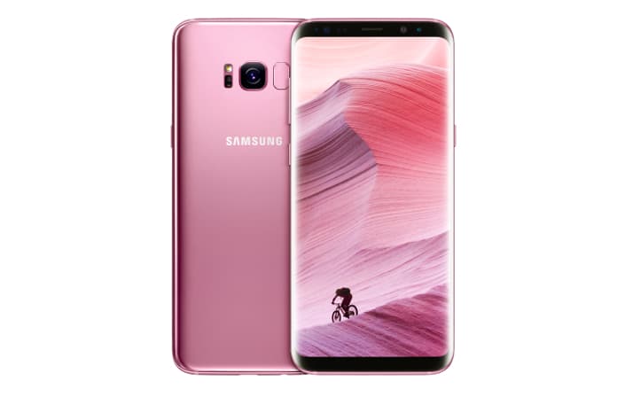 Samsung Galaxy S8+ สี Rose Pink 