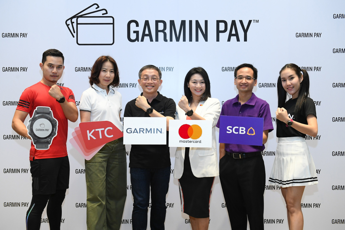 มาสเตอร์การ์ด ร่วมกับ GARMIN, ธนาคารไทยพาณิชย์ (SCB), และ บริษัท บัตรกรุงไทย จำกัด มหาชน (KTC) ประกาศเปิดตัวฟีเจอร์ GARMIN Pay เป็นครั้งแรกในประเทศไทย