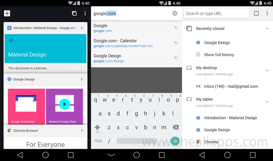 Google Chrome for Android
