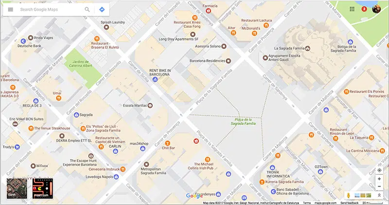 Google Maps Ms.Pac-Man