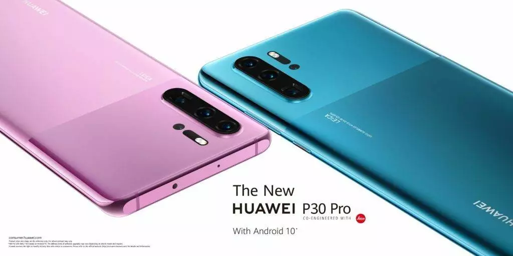 HUAWEI P30 Pro โฉมใหม่ มาพร้อมกับสี Mystic Blue และ Misty Lavender